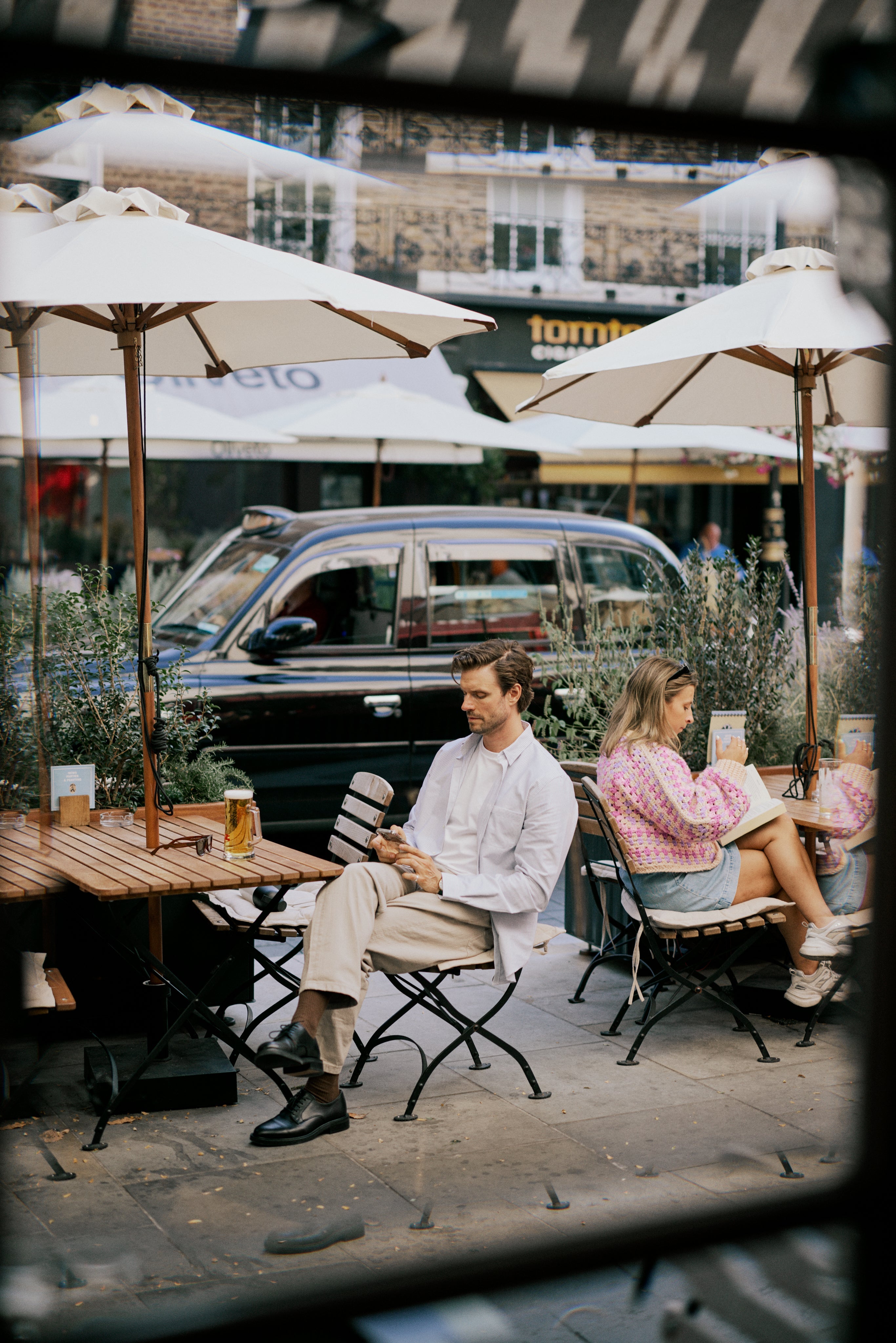 VARRO striped Oxford shirts in Sierra, Sky Blue, and Blue Stripe—premium cotton shirts hanging on wooden hangers